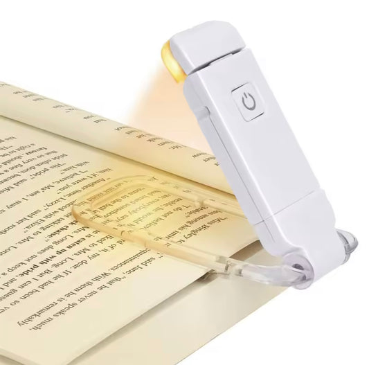 OlvasóFény Mini – Szemkímélő csíptetős olvasólámpa